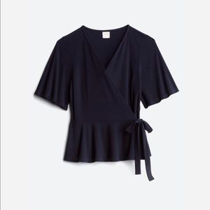 Kaleigh Surah Wrap Knit Top